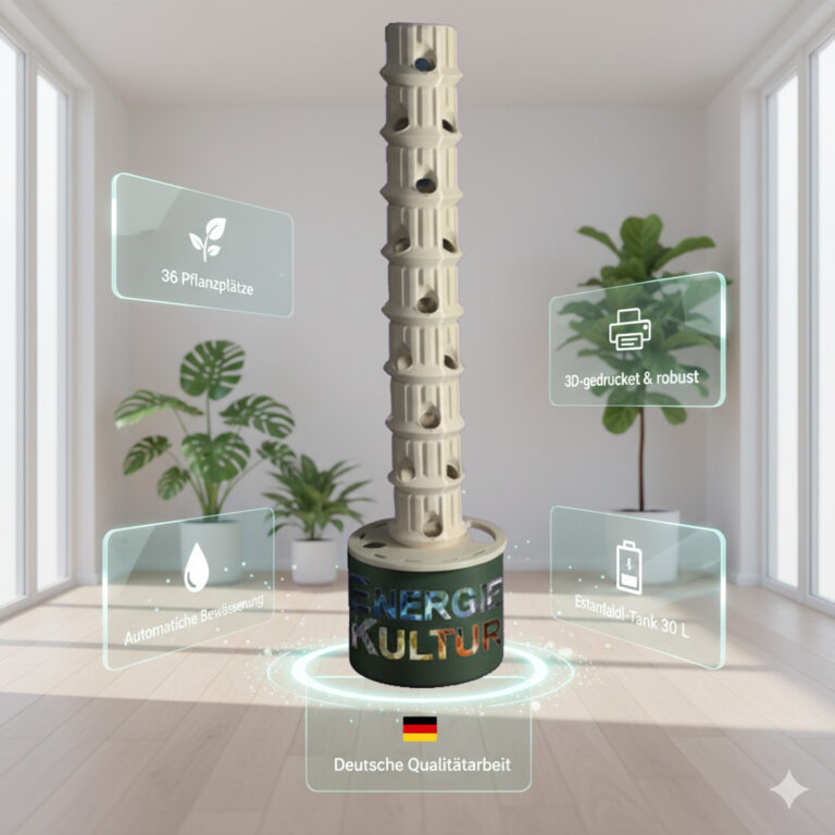 Professioneller Pflanzenturm Hydrokultur