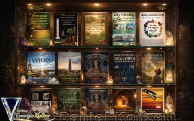 Bücher Daniel Konzett - Vitrine EnergieKultur