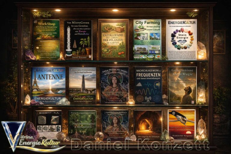 Bücher Daniel Konzett - Vitrine EnergieKultur